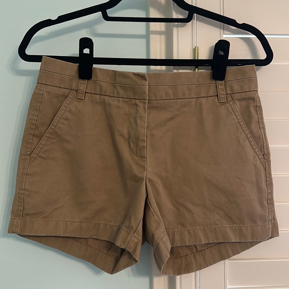 J. Crew chino shorts - like new